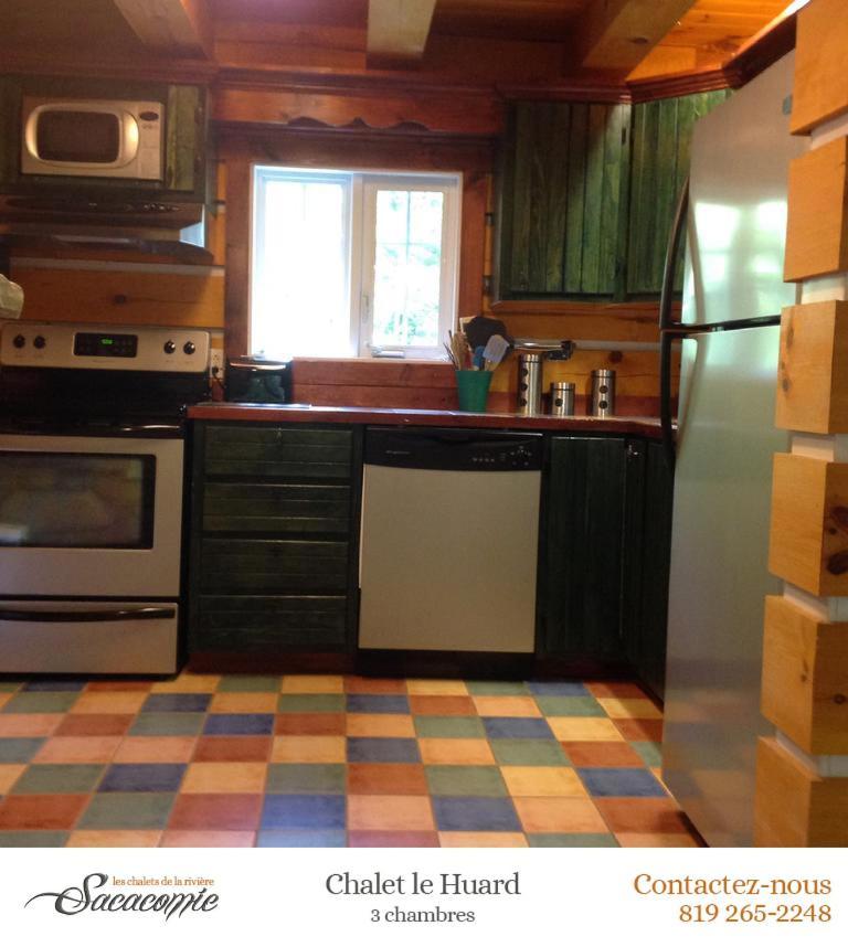 Chalets de la Riviere Sacacomie Villa Saint-Alexis-des-Monts Exterior foto