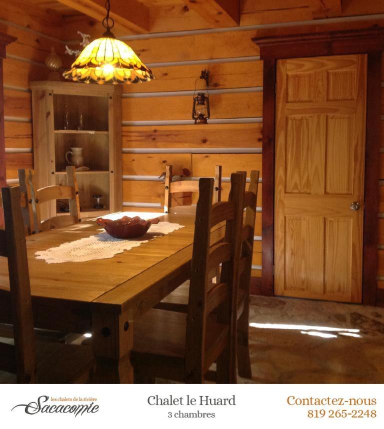 Chalets de la Riviere Sacacomie Villa Saint-Alexis-des-Monts Exterior foto