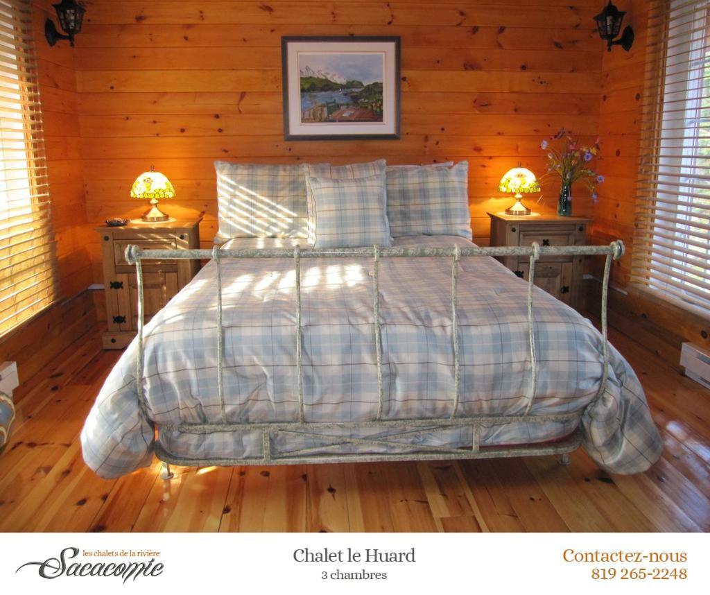 Chalets de la Riviere Sacacomie Villa Saint-Alexis-des-Monts Exterior foto